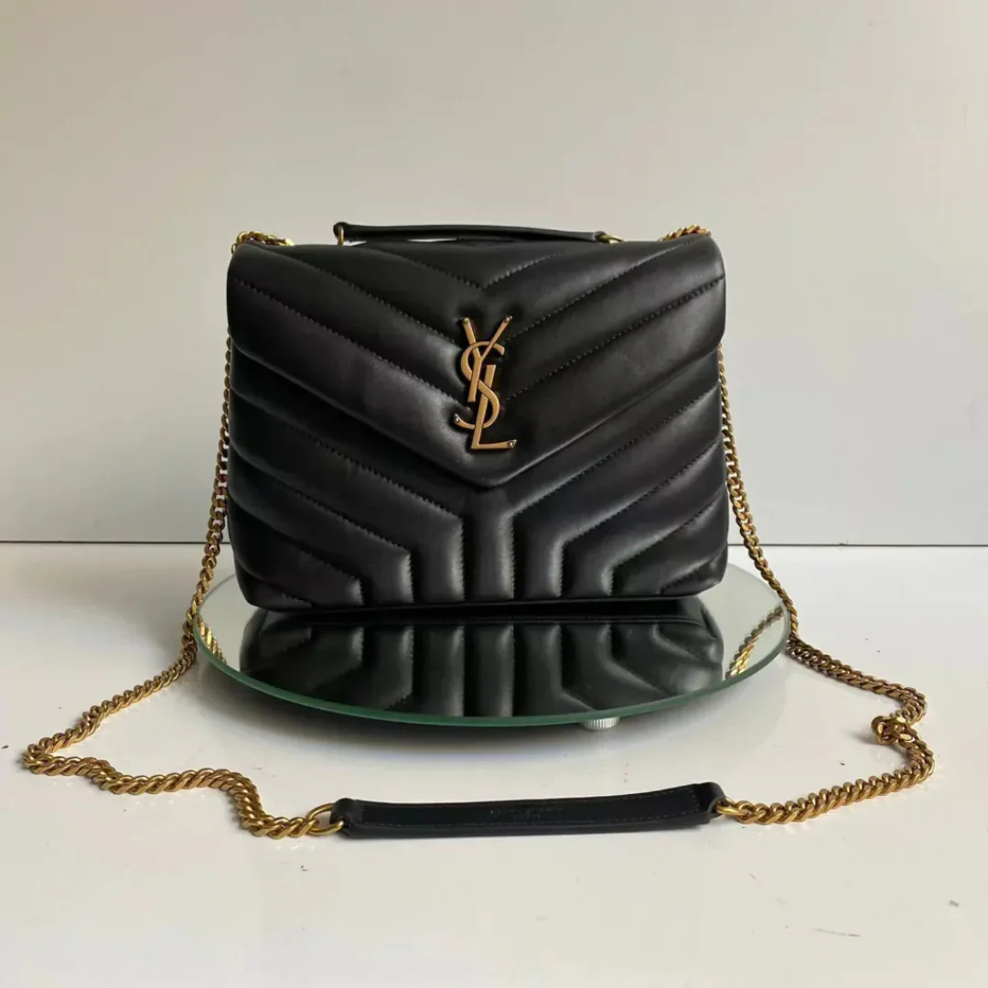 SAINT LAURENT LOULOU SMALL MATELASSÉ TASCHE