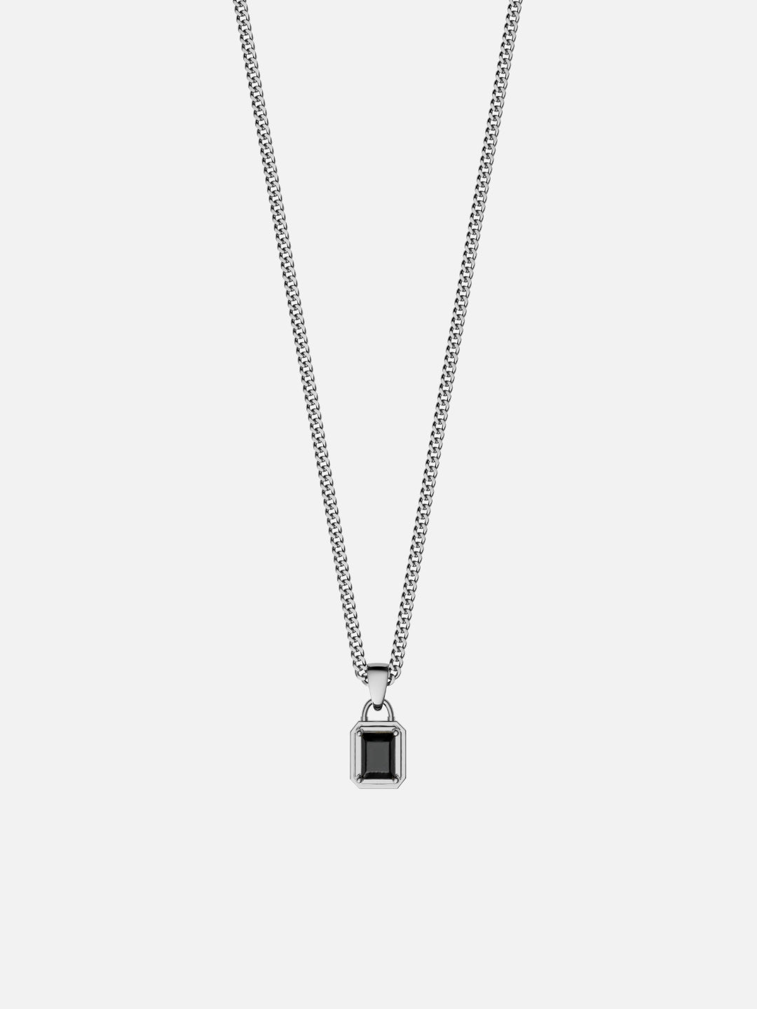 MIDNIGHT GEMSTONE CHAIN | Silver