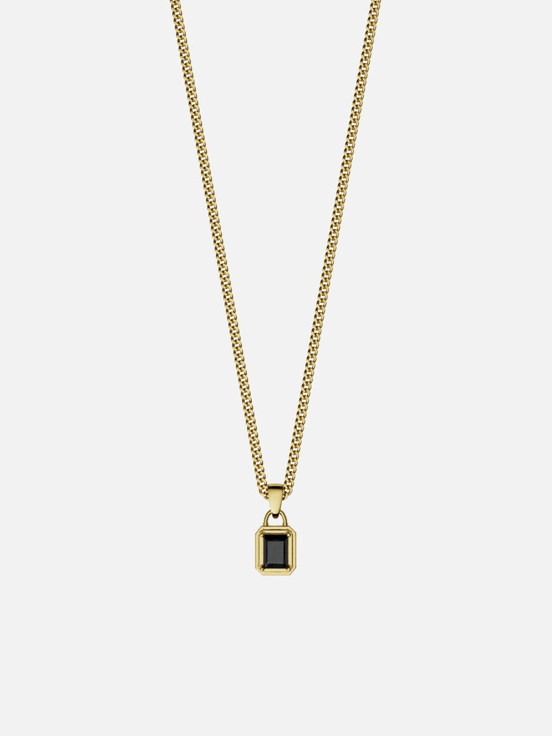 MIDNIGHT GEMSTONE CHAIN | 18K Gold