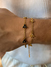 MIDNIGHT CLOVER BRACELET | 18K Gold