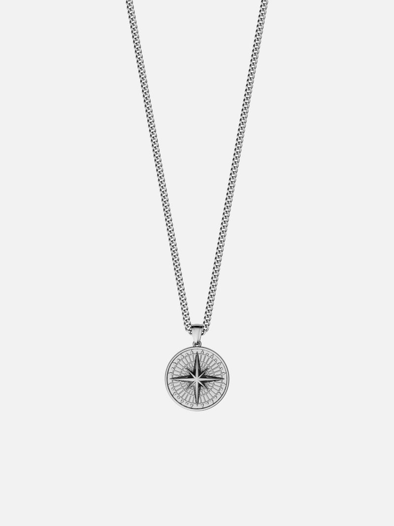 COMPASS CHAIN | Silver