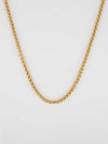 WHEAT CHAIN 3MM | 18K Gold