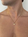 WHITE GEMSTONE CHAIN | 18K Gold