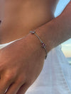 RED CLOVER BRACELET | Silver