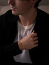 CROSS X ROPE 3MM SET | 18K Gold
