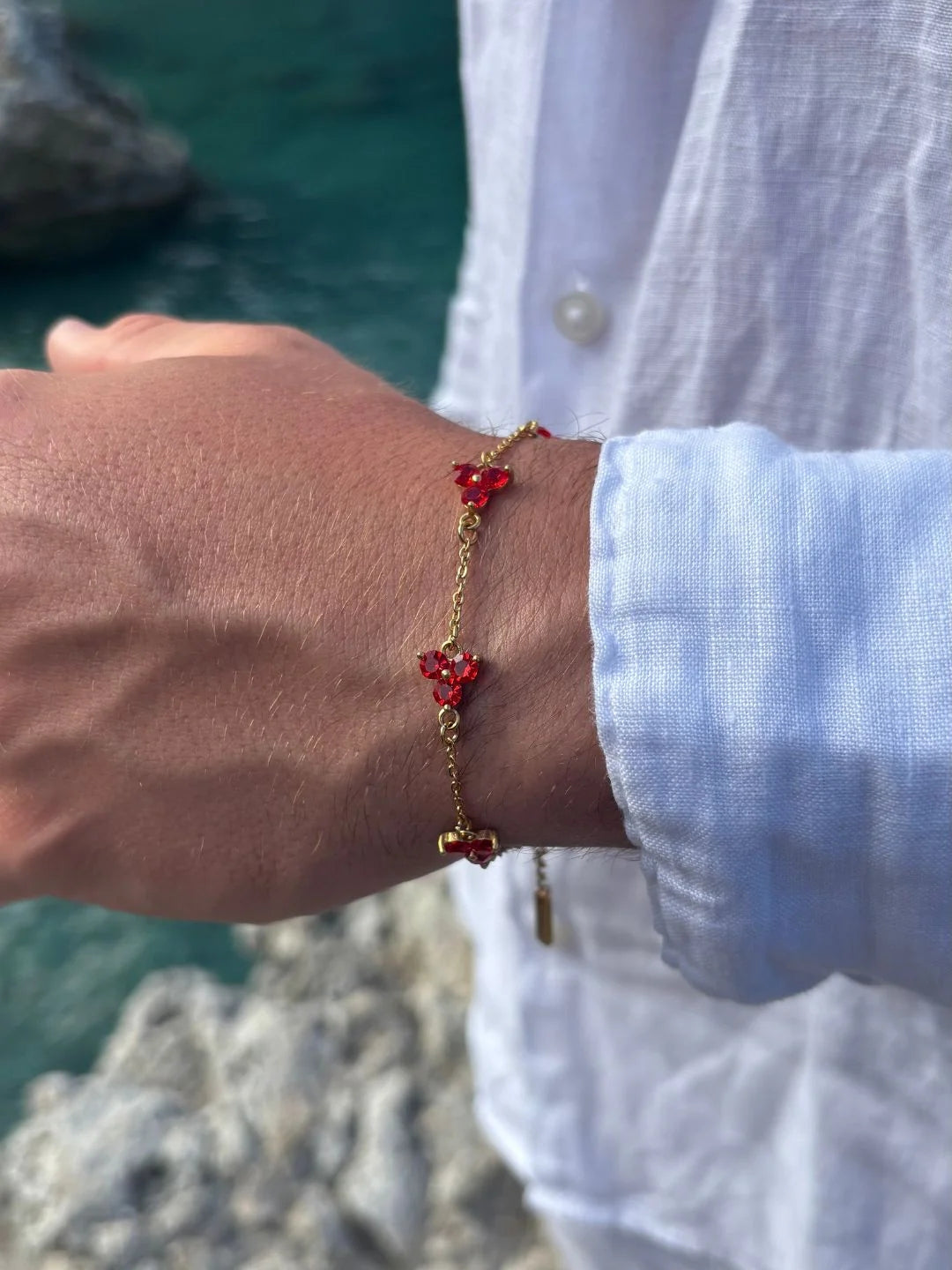 CLOVER BRACELET SET | 18K Gold